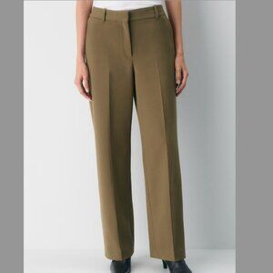 Aritzia Babaton Agency Pant - City Wool in Cello Brown SZ 14
